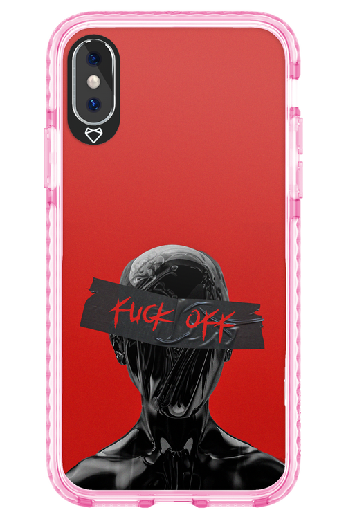 F off - Apple iPhone X