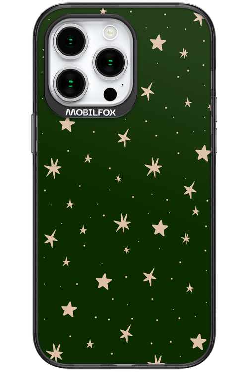 Forest Green Stars - Apple iPhone 15 Pro Max