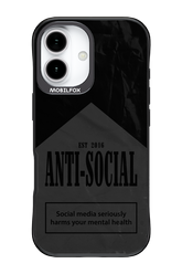 ANTI-SOCIAL (BLVCK) 2.0 - Apple iPhone 17