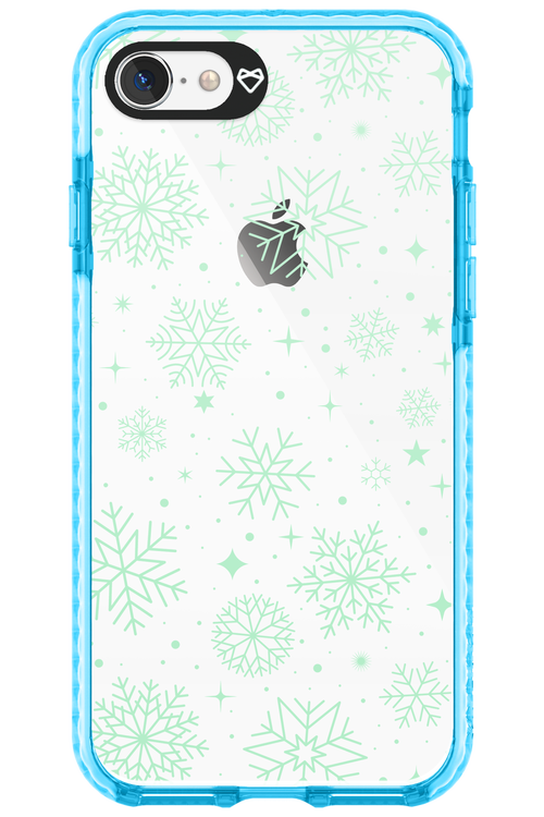 Tiffany's Snowflakes - Apple iPhone 8