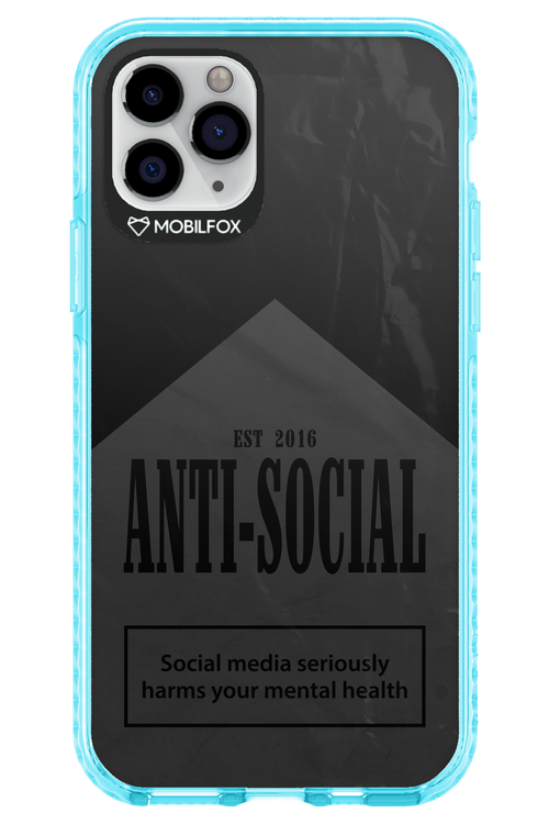 ANTI-SOCIAL (BLVCK) 2.0 - Apple iPhone 11 Pro