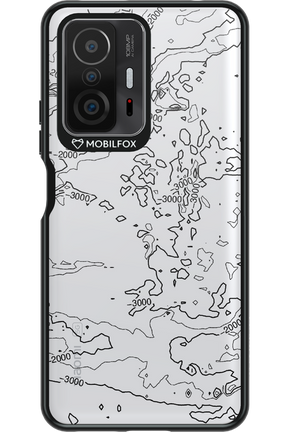 Contour Map - Xiaomi Mi 11T Pro