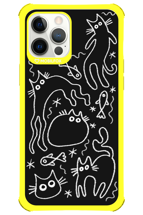 CHALK_CATS - Apple iPhone 12 Pro Max