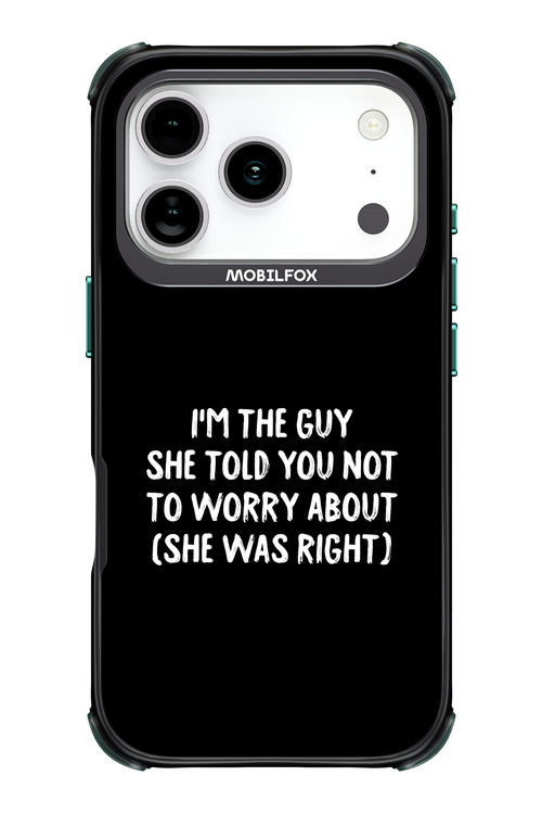 She was right 2.0 - Apple iPhone 17 Pro