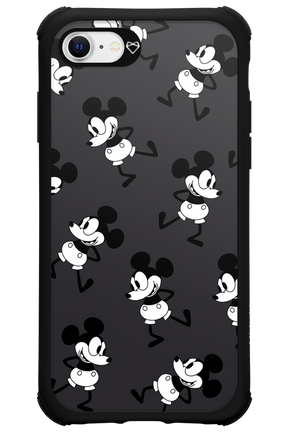 Iconic Mouse (antracite pattern) - Apple iPhone SE 2022