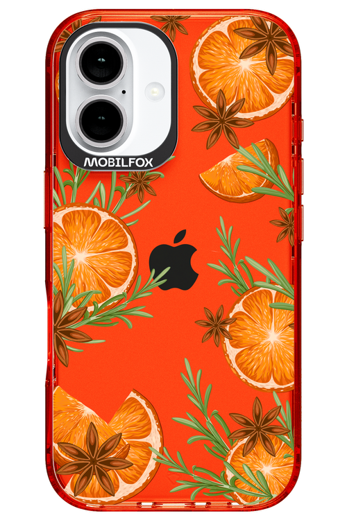 Orange With Star Anise - Apple iPhone 16