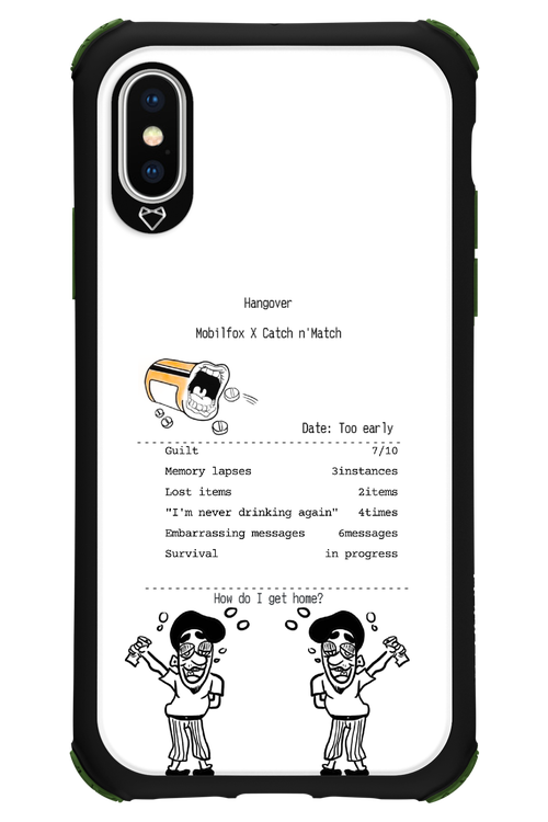 hangover - Apple iPhone X