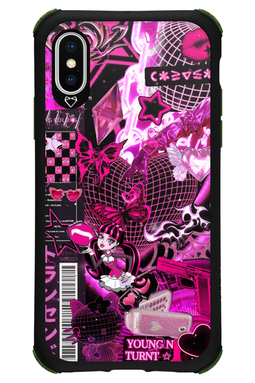 Pink Cyber - Apple iPhone X