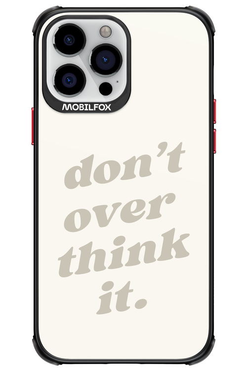 No OverThink - Apple iPhone 13 Pro Max