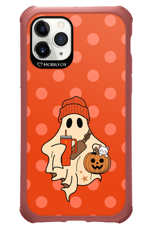 Ghost Girl (Orange) - Apple iPhone 11 Pro