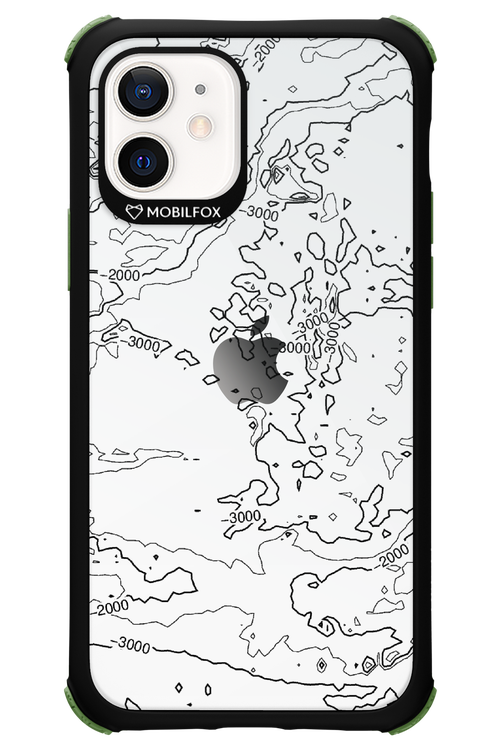 Contour Map - Apple iPhone 12