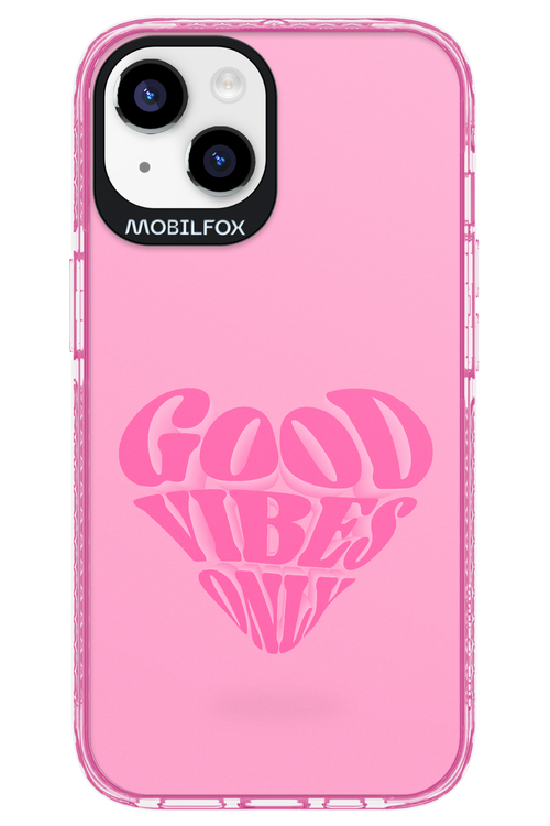 Good Vibes Heart - Apple iPhone 14