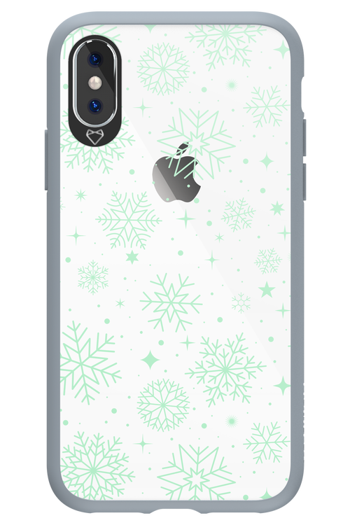 Tiffany's Snowflakes - Apple iPhone XS