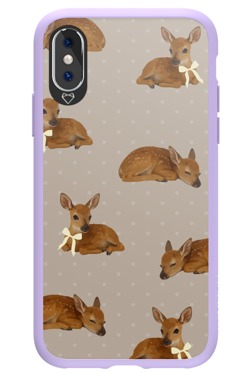 Deer and Dots - Apple iPhone XS