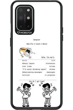 hangover - OnePlus 8T