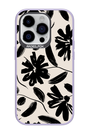 Monochrome Flowerss - Apple iPhone 14 Pro