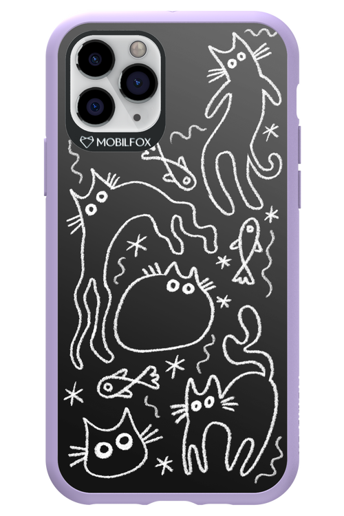 CHALK_CATS 2.0 - Apple iPhone 11 Pro