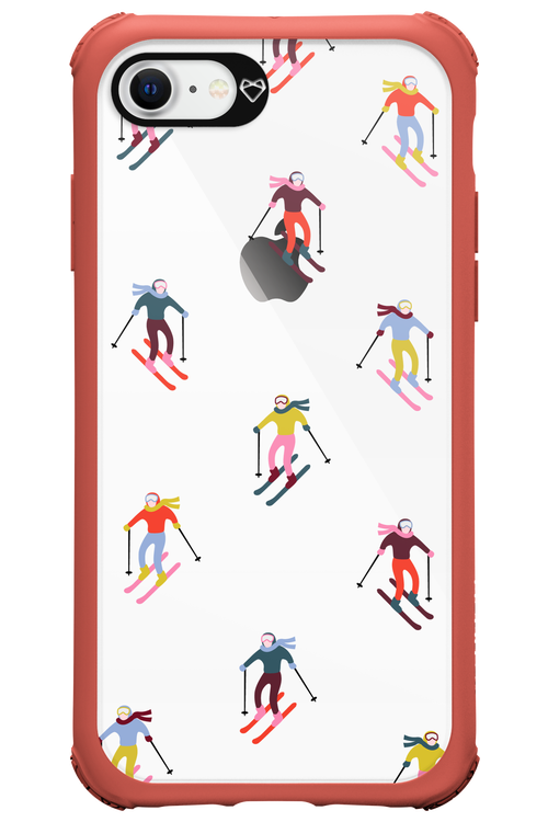 Snow Motion (Transparent) - Apple iPhone 8