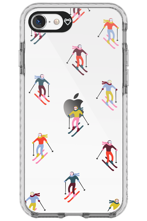 Snow Motion (Transparent) - Apple iPhone SE 2020