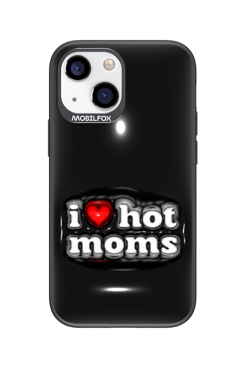 I love hot moms puffer - Apple iPhone 13 Mini