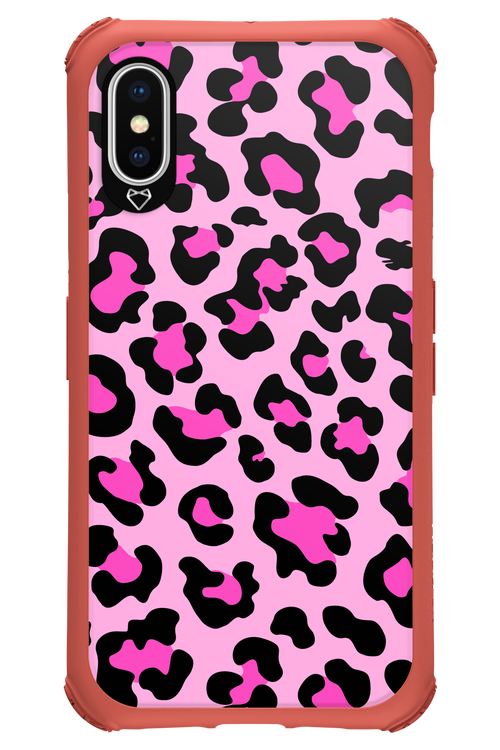 PINK LEOPARD - Apple iPhone X