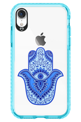 Hamsa Blue - Apple iPhone XR