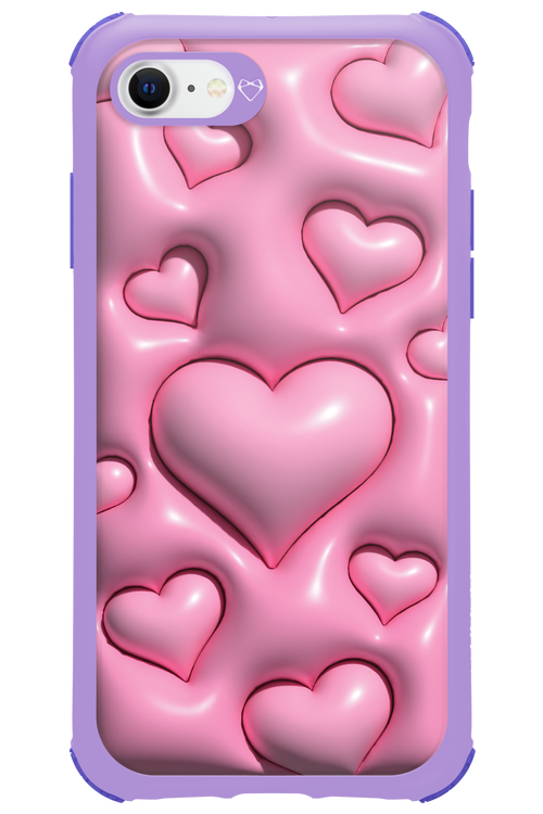 Hearts - Apple iPhone 8