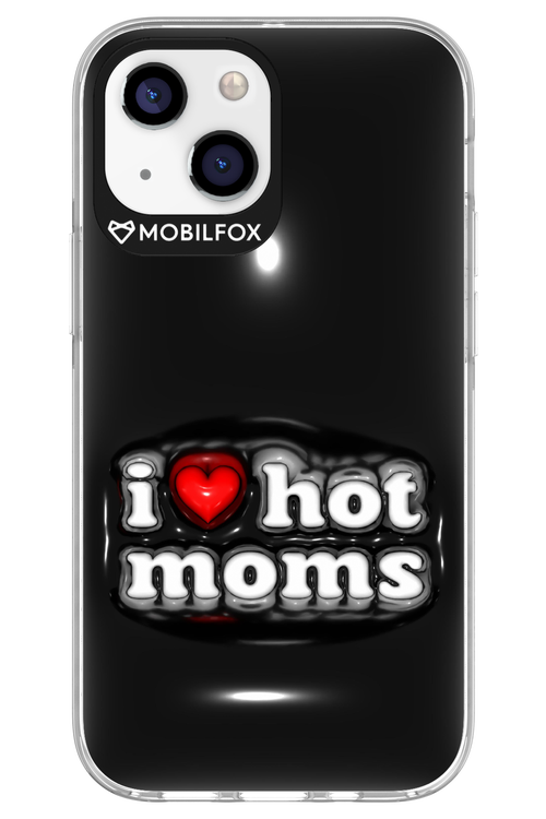 I love hot moms puffer - Apple iPhone 13 Mini