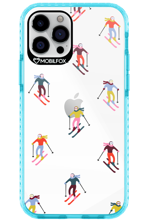 Snow Motion (Transparent) - Apple iPhone 12 Pro