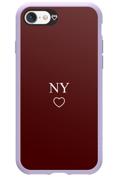 NY Burgundia 2.0 - Apple iPhone 7