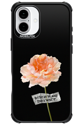 Flower Black - Apple iPhone 16 Plus