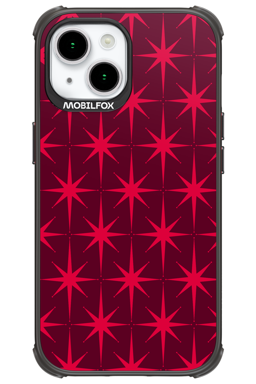 Burgundy Starss - Apple iPhone 15
