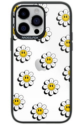 Smiley Flowers Transparent - Apple iPhone 14 Pro Max