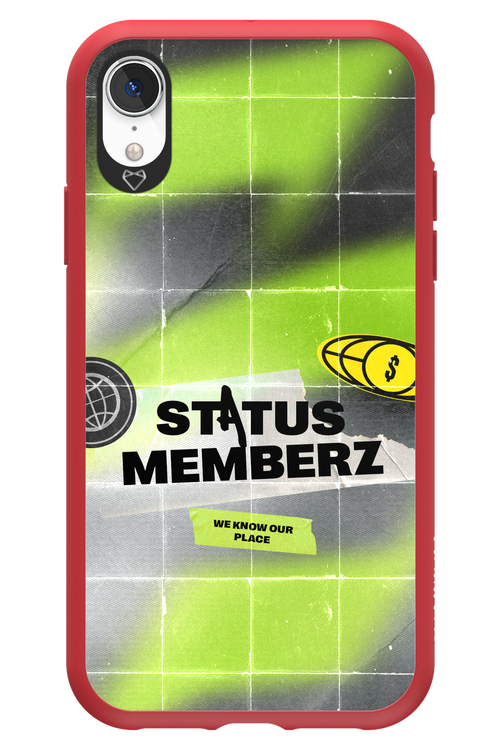 Status Memberz - Apple iPhone XR