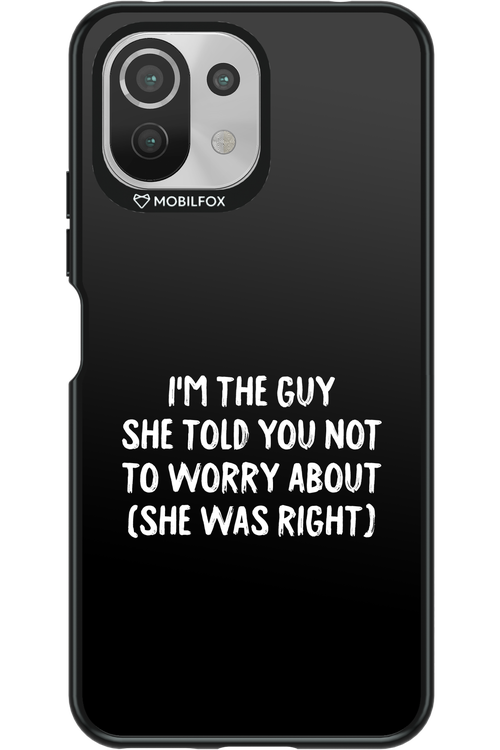She was right 2.0 - Xiaomi Mi 11 Lite (2021)