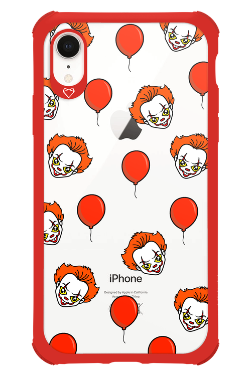 Mystery Clown (Transparent) - Apple iPhone XR