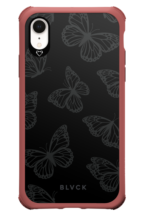 Black Butterflies - Apple iPhone XR