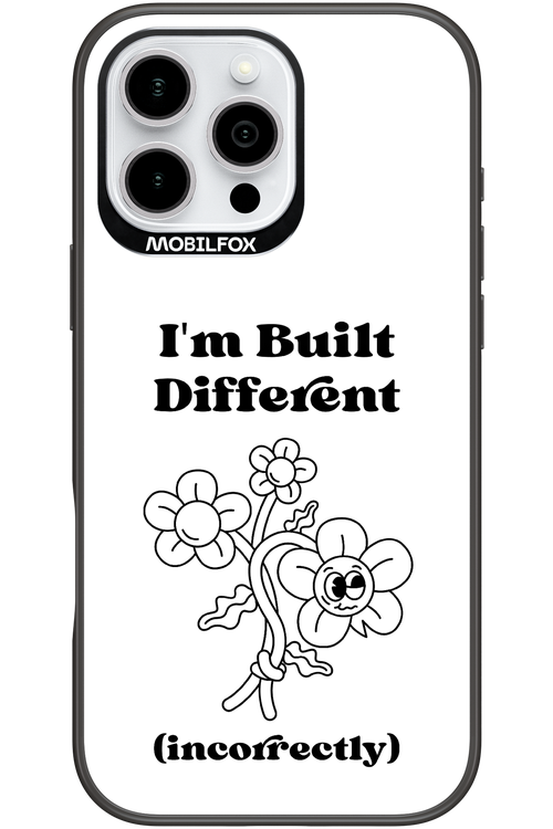 Incorrect Transparent 2.0 - Apple iPhone 16 Pro Max