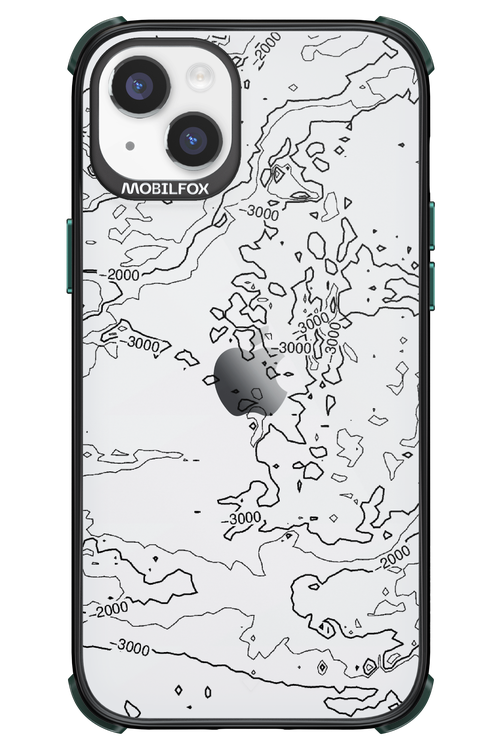 Contour Map - Apple iPhone 14 Plus