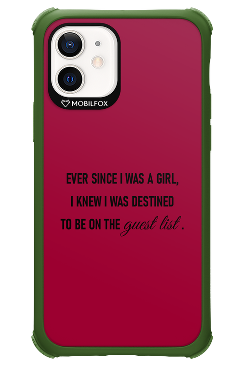 Guest List - Apple iPhone 12