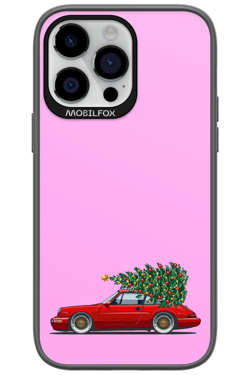 XMAS Car Pink - Apple iPhone 14 Pro Max