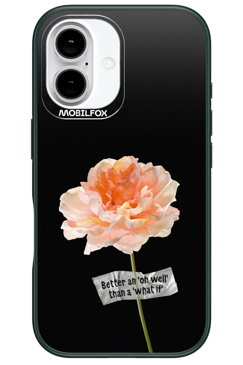 Flower Black - Apple iPhone 16