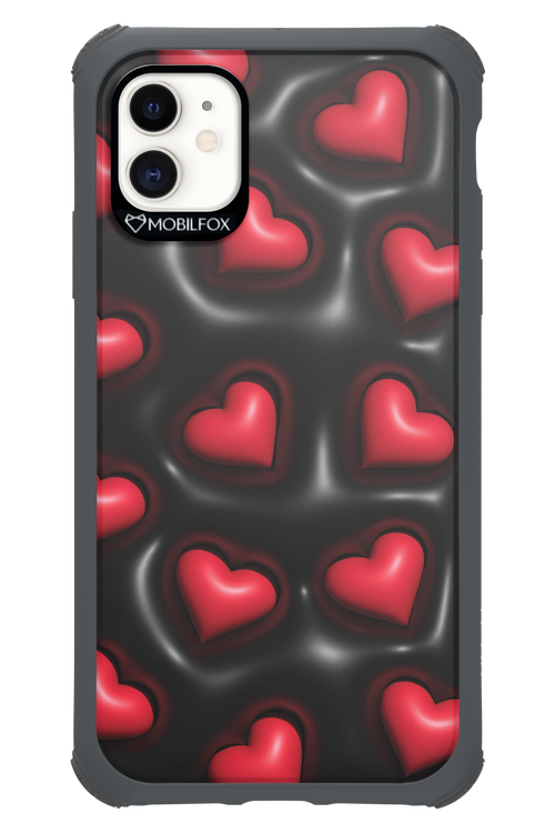 Hearts in love - Apple iPhone 11