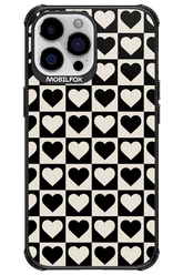 Checkered Heart - Apple iPhone 13 Pro Max