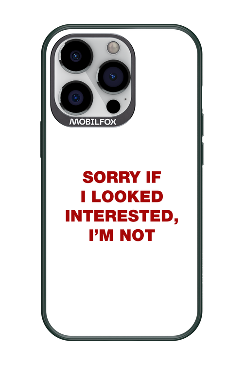 I'm not - Apple iPhone 13 Pro