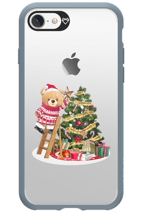 Christmas Bear (Transparent) - Apple iPhone 7