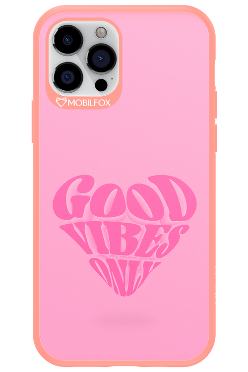 Good Vibes Heart - Apple iPhone 12 Pro