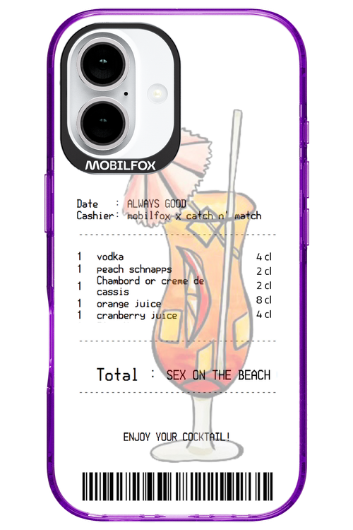 sex on the beach cocktail - Apple iPhone 16