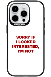 I'm not - Apple iPhone 16 Pro