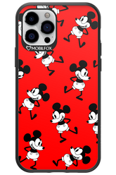 Iconic Mouse (red pattern) - Apple iPhone 12 Pro